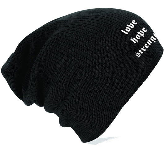 Black LHS Slouch hat